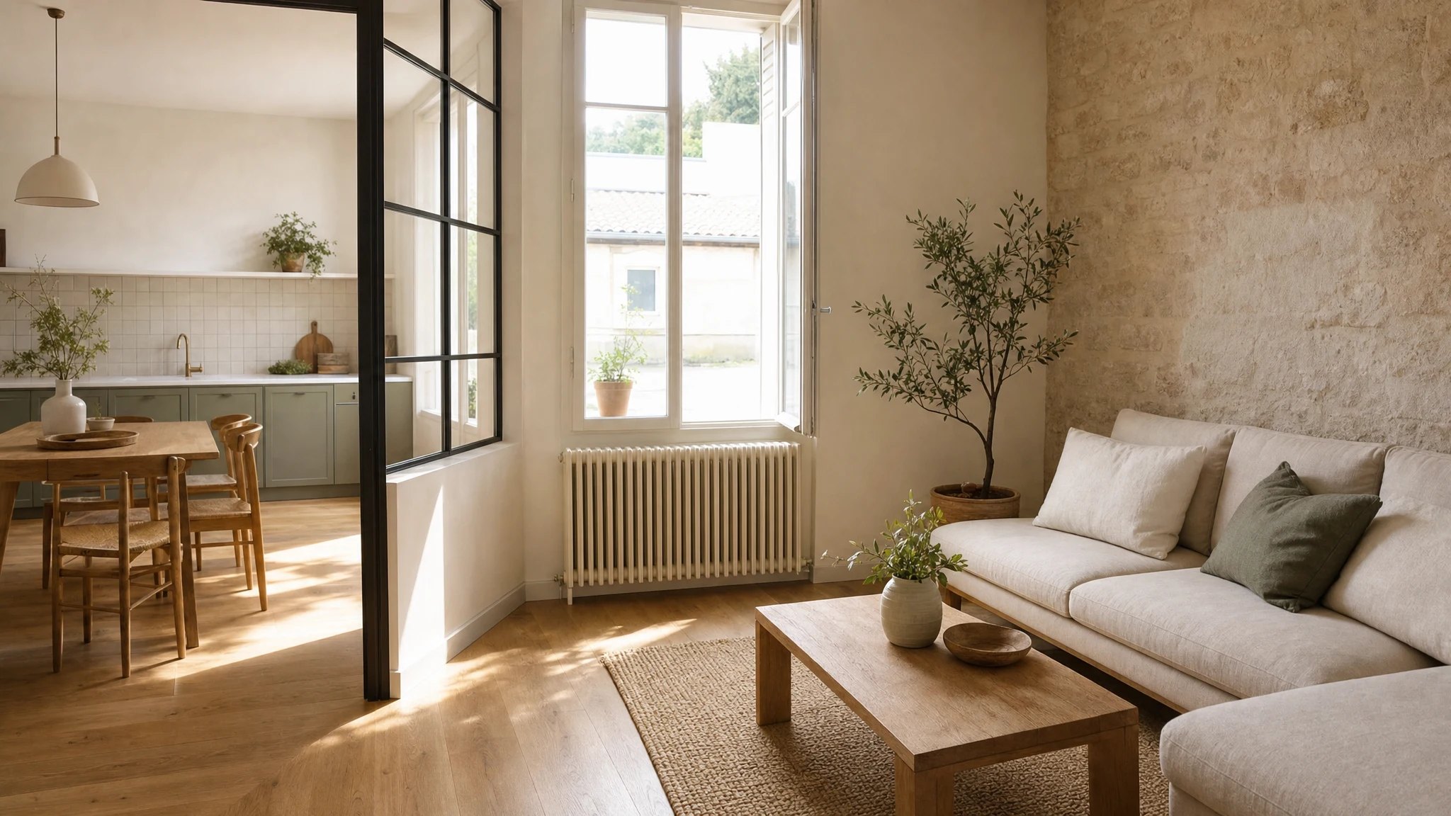 Rénovation globale d'une échoppe bordelaise à Bordeaux