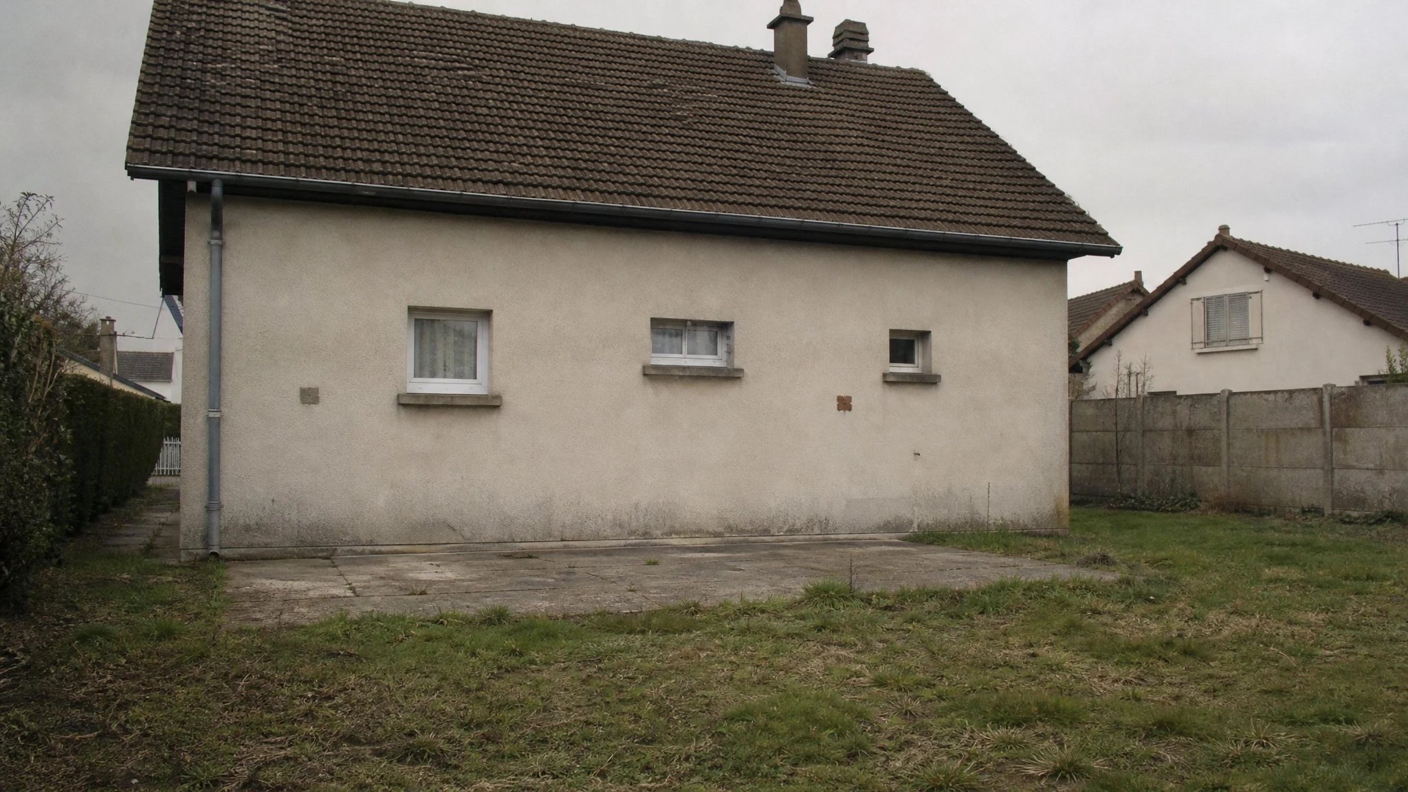 Avant travaux : Extension en ossature bois de 42 m² à Cadaujac